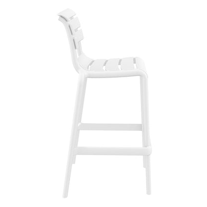 HELEN WHITE STOOL POLY/NIOU 53x55x105