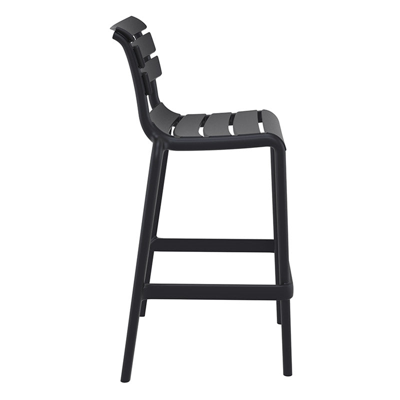 HELEN 75εκ. ΣΚΑΜΠΟ BLACK ΠΟΛ/ΝΙΟΥ 53X55X105εκ.