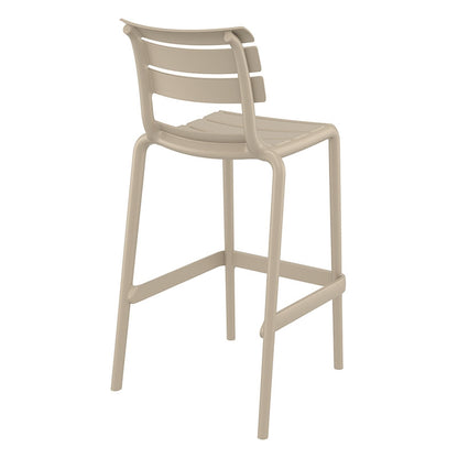 HELEN Stool TAUPE POLYESTER 53x55x105