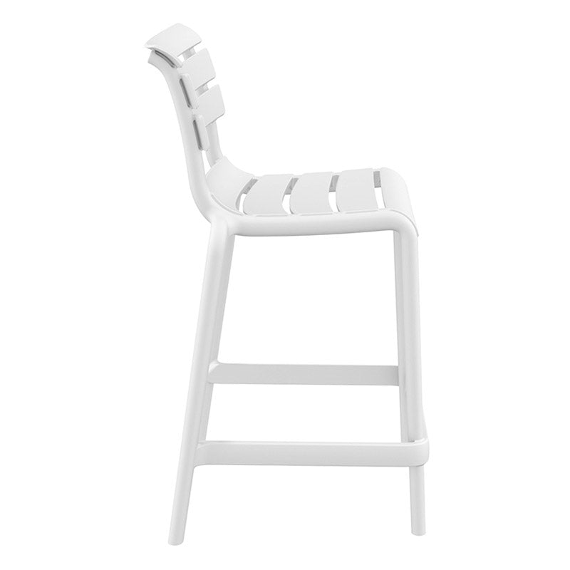 HELEN 65εκ. ΣΚΑΜΠΟ WHITE ΠΟΛ/ΝΙΟΥ 52X55X95εκ.