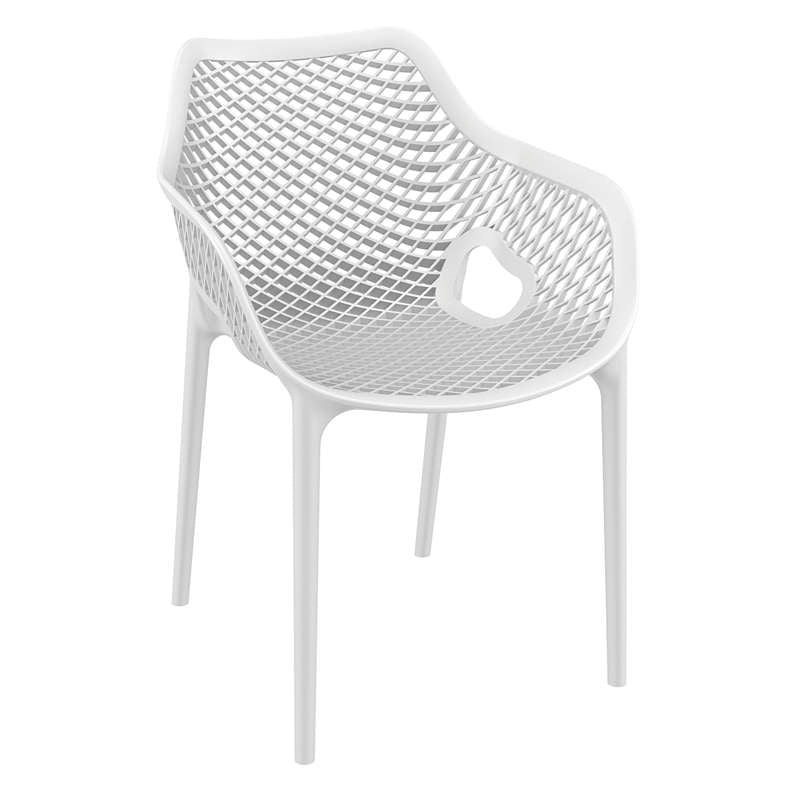 Σετ Τραπεζαρίας 5 Τμχ Vegas-Air XL White 100x100/140x75