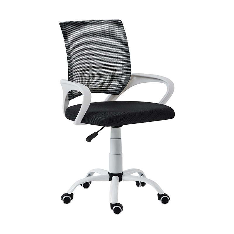 A1850 SW ΛΕΥΚΟ/ΜΑΥΡΟ MESH ΠΟΛΥΘΡΟΝΑ ΓΡΑΦΕΙΟΥ 62x52x43-84/50-93