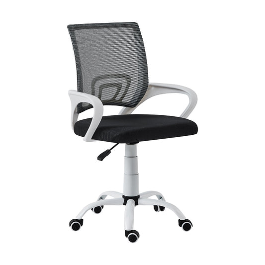 A1850 SW ΛΕΥΚΟ/ΜΑΥΡΟ MESH ΠΟΛΥΘΡΟΝΑ ΓΡΑΦΕΙΟΥ 62x52x43-84/50-93
