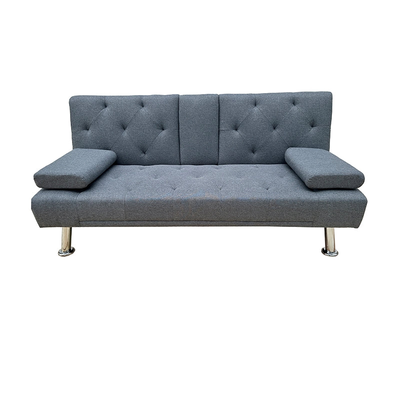 REST GREY ΥΦΑΣΜΑ ΚΑΝΑΠΕΣ-ΚΡΕΒΑΤΙ 168x88x79