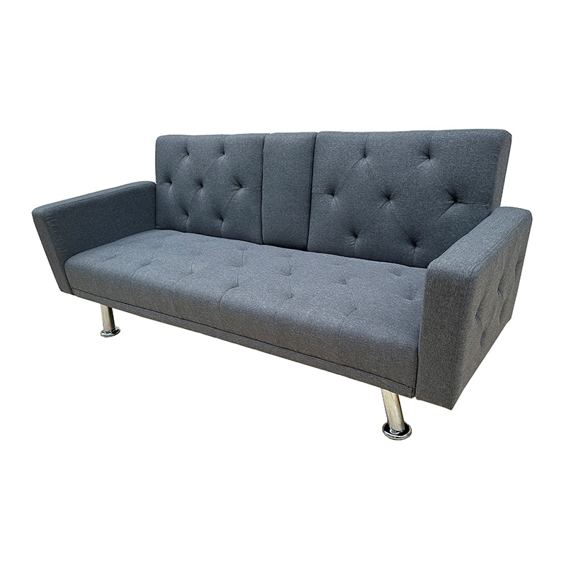 REST/ARMS GREY ΥΦΑΣΜΑ ΚΑΝΑΠΕΣ-ΚΡΕΒΑΤΙ 188x88x79