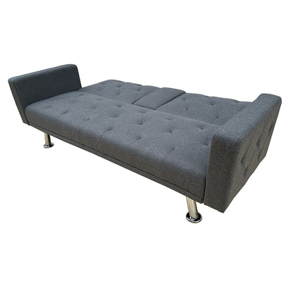 REST/ARMS GREY ΥΦΑΣΜΑ ΚΑΝΑΠΕΣ-ΚΡΕΒΑΤΙ 188x88x79