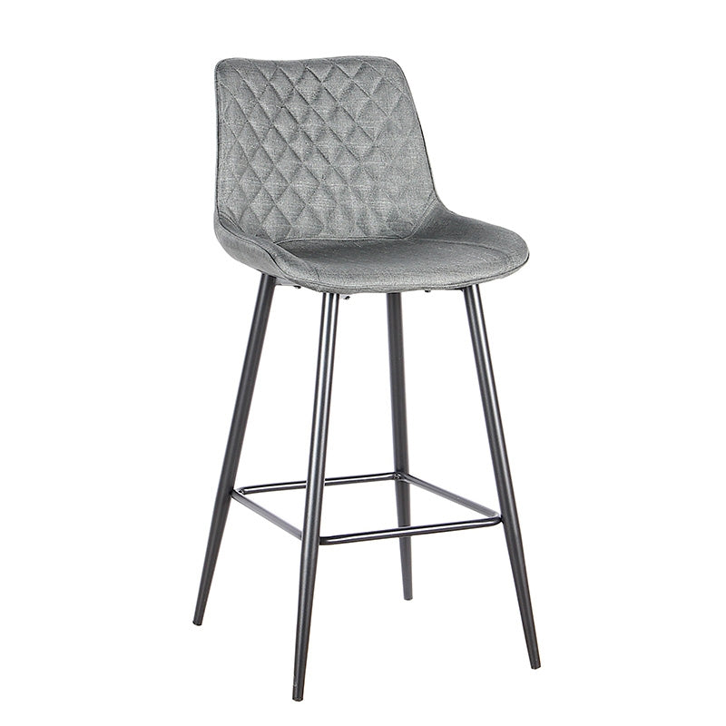 ALESIA GREY ΥΦΑΣΜΑ 73εκ. ΣΚΑΜΠΟ ΜΕΤΑΛΛΙΚΟ 50X51X73-104εκ.