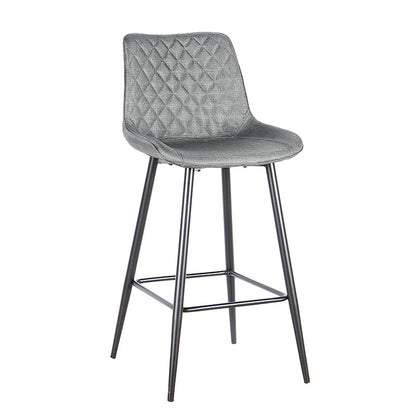 ALESIA GREY ΥΦΑΣΜΑ 73εκ. ΣΚΑΜΠΟ ΜΕΤΑΛΛΙΚΟ 50X51X73-104εκ.