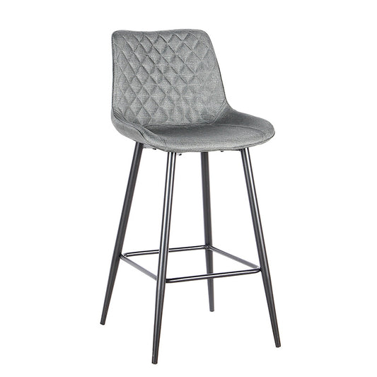 ALESIA GREY ΥΦΑΣΜΑ 73εκ. ΣΚΑΜΠΟ ΜΕΤΑΛΛΙΚΟ 50X51X73-104εκ.
