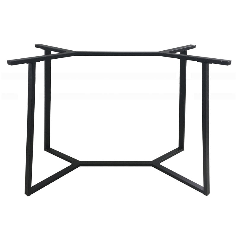 BISTRO ΨΗΛΗ ΒΑΣΗ ΜΕΤΑΛΛΙΚΗ ΜΕ ΡΕΓ/ΡΟΥΣ ΜΑΥΡΗ 110x60x105