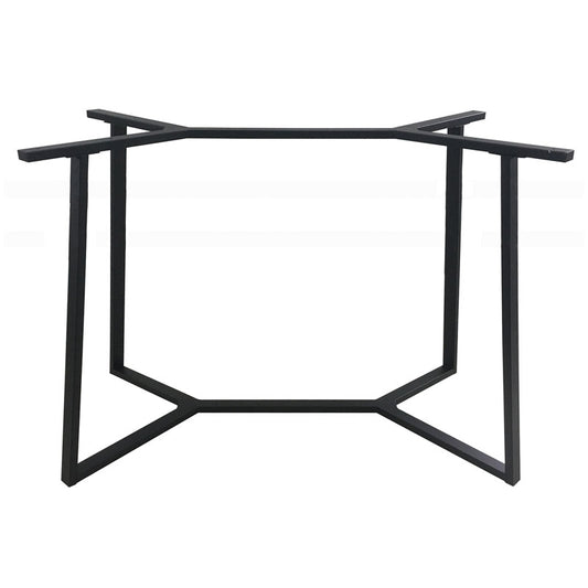 BISTRO ΨΗΛΗ ΒΑΣΗ ΜΕΤΑΛΛΙΚΗ ΜΕ ΡΕΓ/ΡΟΥΣ ΜΑΥΡΗ 110x60x105