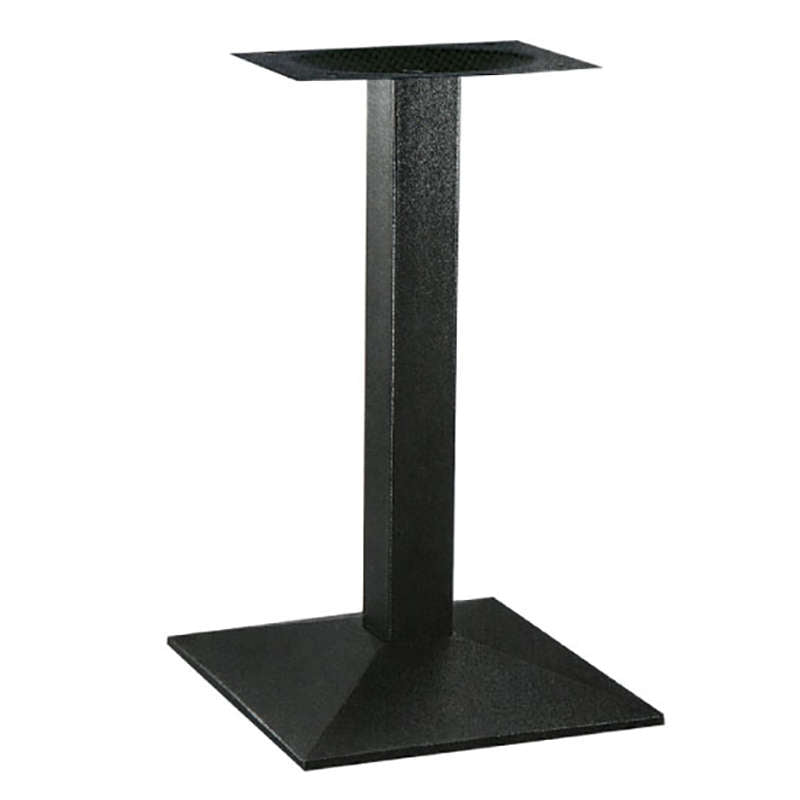 LIMA (F/R) METAL BASE WITH ADJUSTERS BLACK 45x45x72
