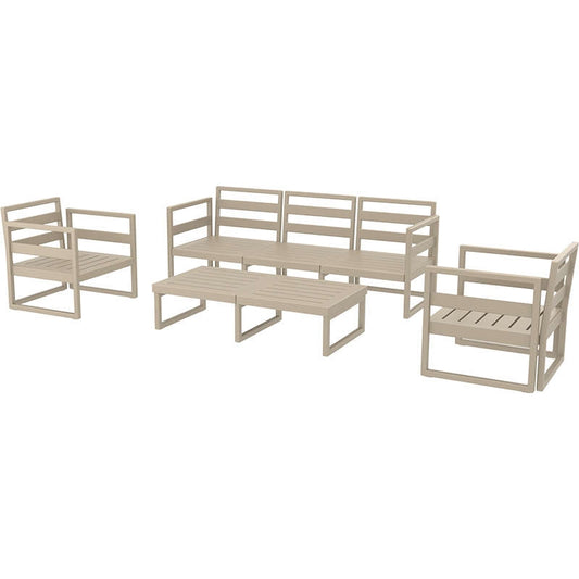 MYKONOS SET 3ΘΕΣ. TAUPE ΧΩΡΙΣ ΜΑΞ.
