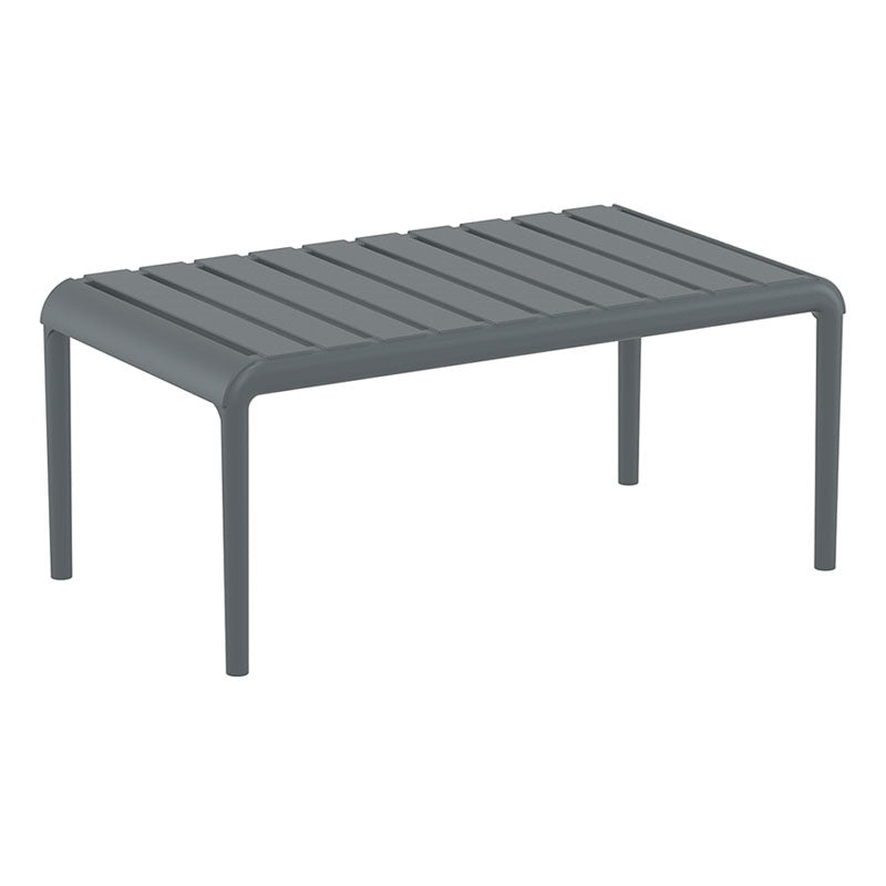 PARIS DARK GREY ΤΡΑΠΕΖΙ ΠΟΛ/ΝΙΟΥ 90x50x40