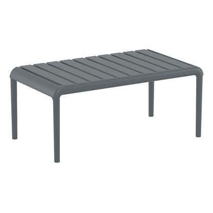 PARIS DARK GREY ΤΡΑΠΕΖΙ ΠΟΛ/ΝΙΟΥ 90x50x40