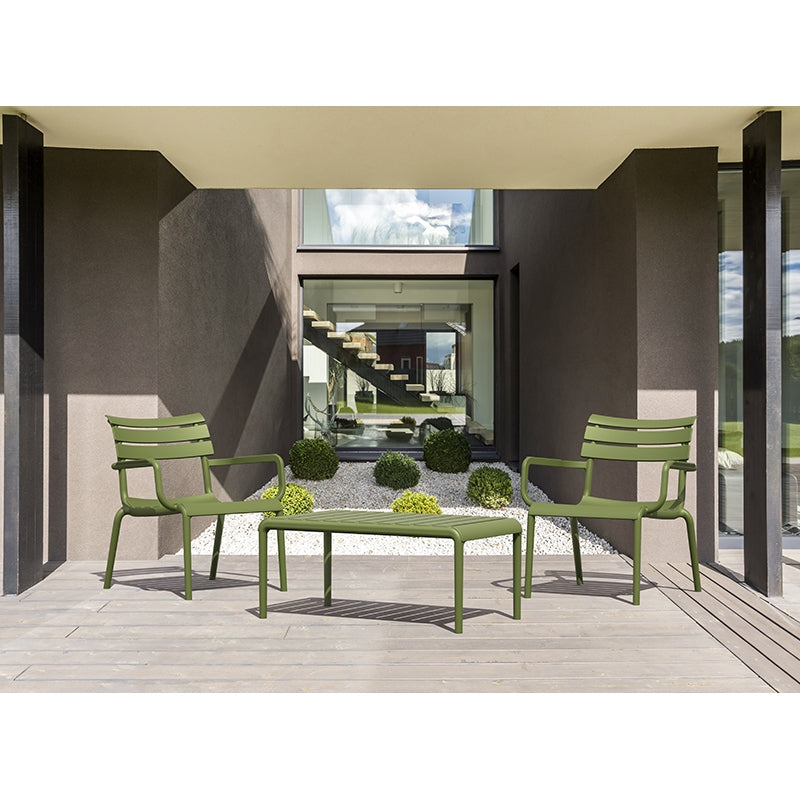 PARIS OLIVE GREEN ΤΡΑΠΕΖΙ ΠΟΛ/ΝΙΟΥ 90x50x40