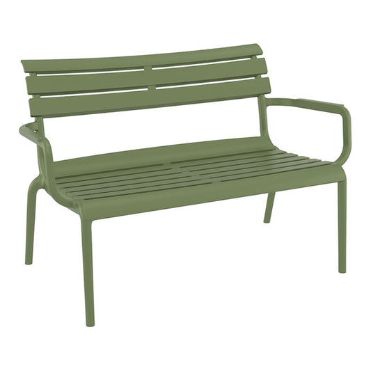 PARIS ΚΑΝΑΠΕΣ OLIVE GREEN ΠΟΛ/ΝΙΟΥ 116x70x75