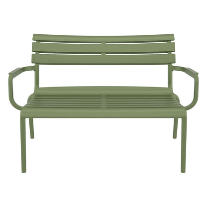 PARIS ΚΑΝΑΠΕΣ OLIVE GREEN ΠΟΛ/ΝΙΟΥ 116x70x75