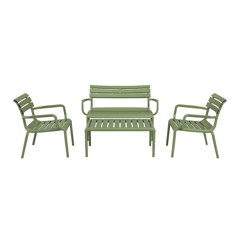 PARIS ΚΑΝΑΠΕΣ OLIVE GREEN ΠΟΛ/ΝΙΟΥ 116x70x75