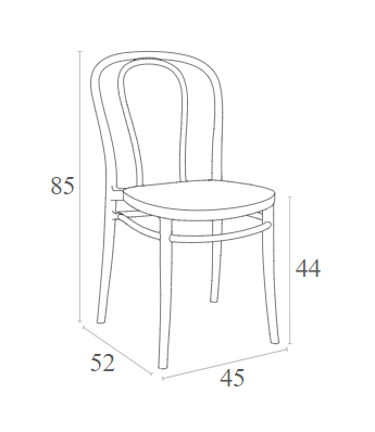 VICTOR OLIVE GREEN ΚΑΡΕΚΛΑ ΠΟΛ/ΝΙΟΥ 45x52x85