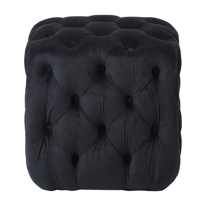 ASTRA ΣΚΑΜΠΟ BLACK VELVET ΥΦΑΣΜΑ 45X45Χ45εκ.