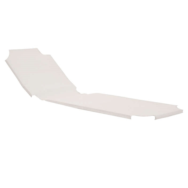 ADEL OFF-WHITE PVC REPLACEMENT FABRIC FOR ALUMINUM SUN LOUNGER 204x62cm