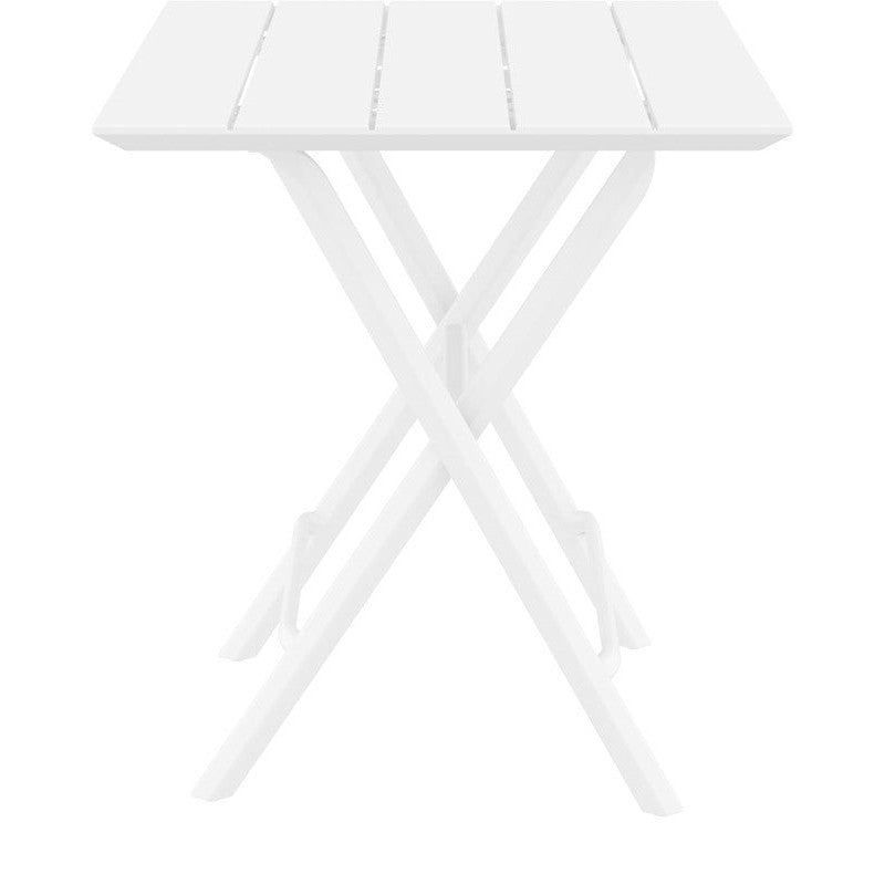 HELEN WHITE ΤΡΑΠΕΖΙ ΠΤΥΣ/ΝΟ ΠΟΛ/ΝΙΟΥ 60x60x74