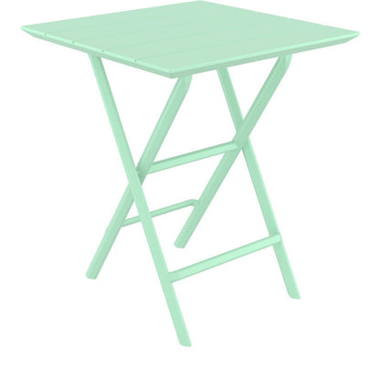 HELEN OPALINE GREEN ΤΡΑΠΕΖΙ ΠΤΥΣ/ΝΟ ΠΟΛ/ΝΙΟΥ 60x60x74
