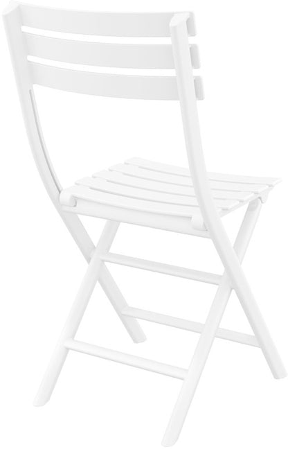 HELEN FOLDING WHITE POLYPROPYLENE CHAIR 42x47x83