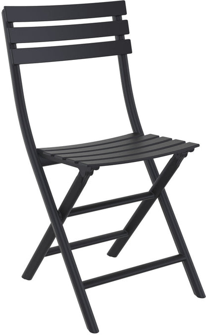 HELEN FOLDING BLACK CHAIR 42x47x83