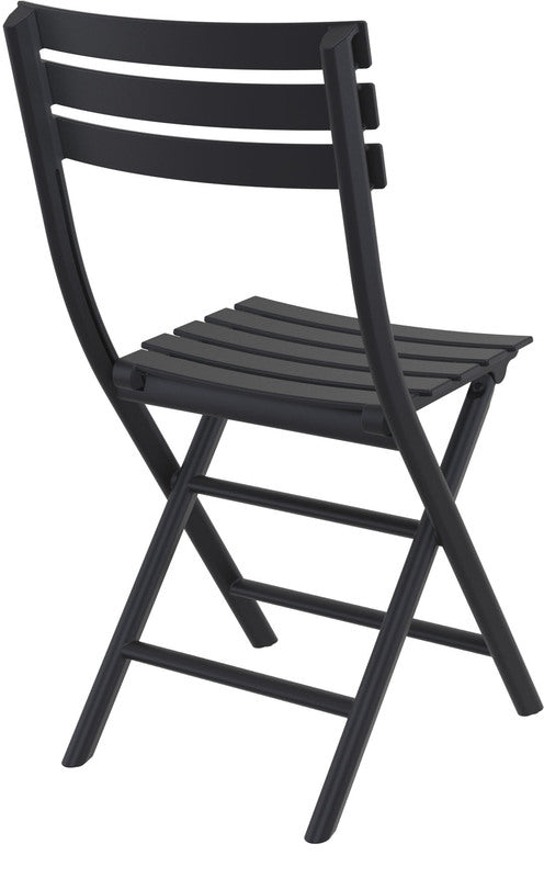 HELEN FOLDING BLACK CHAIR 42x47x83