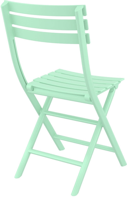 HELEN FOLDING OPALINE GREEN POL/NYLON CHAIR 42x47x83