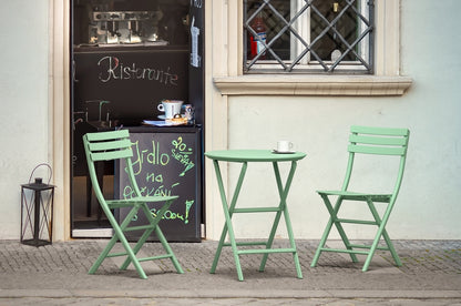HELEN FOLDING OPALINE GREEN POL/NYLON CHAIR 42x47x83