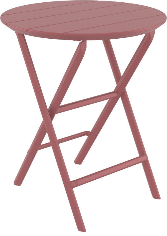 HELEN MARSALA FOLDING TABLE POLYETHYLENE D60x74