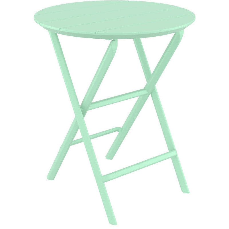HELEN OPALINE GREEN ΤΡΑΠΕΖΙ ΠΤΥΣ/ΝΟ ΠΟΛ/ΝΙΟΥ Φ60x74