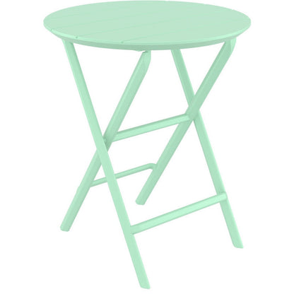 HELEN OPALINE GREEN ΤΡΑΠΕΖΙ ΠΤΥΣ/ΝΟ ΠΟΛ/ΝΙΟΥ Φ60x74
