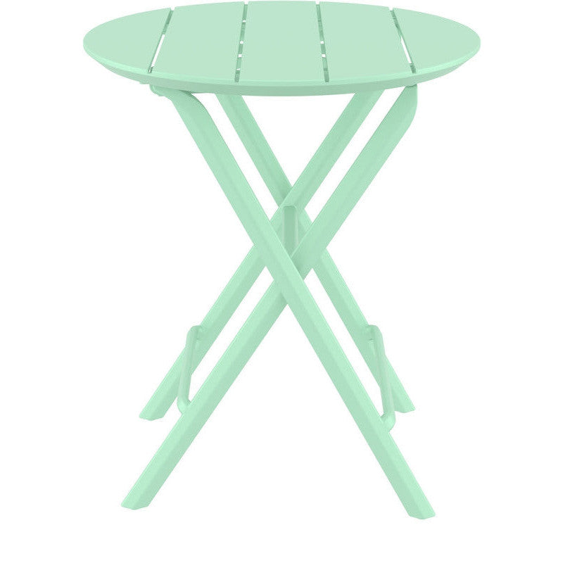 HELEN OPALINE GREEN ΤΡΑΠΕΖΙ ΠΤΥΣ/ΝΟ ΠΟΛ/ΝΙΟΥ Φ60x74