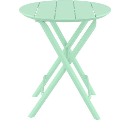 HELEN OPALINE GREEN ΤΡΑΠΕΖΙ ΠΤΥΣ/ΝΟ ΠΟΛ/ΝΙΟΥ Φ60x74