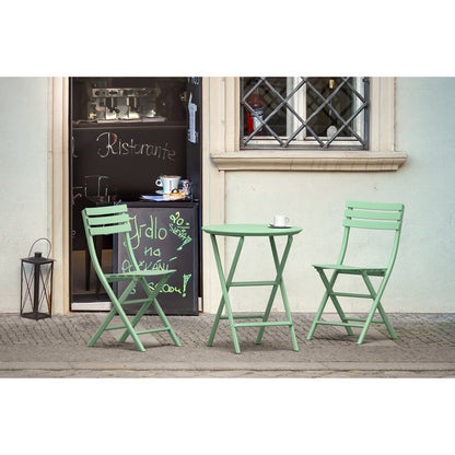 HELEN OPALINE GREEN ΤΡΑΠΕΖΙ ΠΤΥΣ/ΝΟ ΠΟΛ/ΝΙΟΥ Φ60x74
