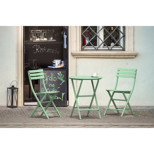 HELEN OPALINE GREEN ΤΡΑΠΕΖΙ ΠΤΥΣ/ΝΟ ΠΟΛ/ΝΙΟΥ Φ60x74