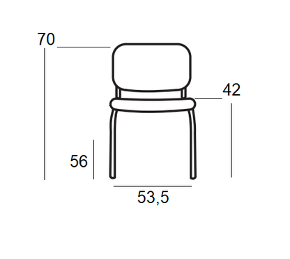 MILOS PP ΜΠΛΕ ΚΑΡΕΚΛΑ ΒΑΦΗΣ 53.5x56x42-70