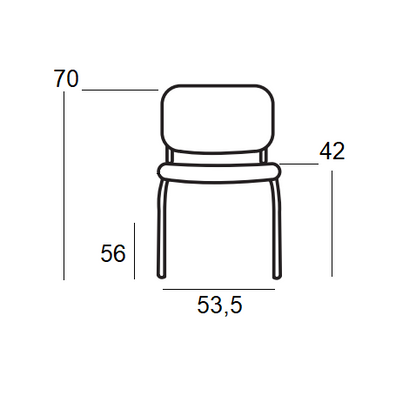 MILOS PP ΜΠΛΕ ΚΑΡΕΚΛΑ ΒΑΦΗΣ 53.5x56x42-70