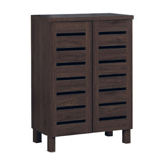 ΠΑΠΟΥΤΣΟΘΗΚΗ WENGE 2 ΠΟΡΤΕΣ 3 ΡΑΦΙΑ 60x33x87