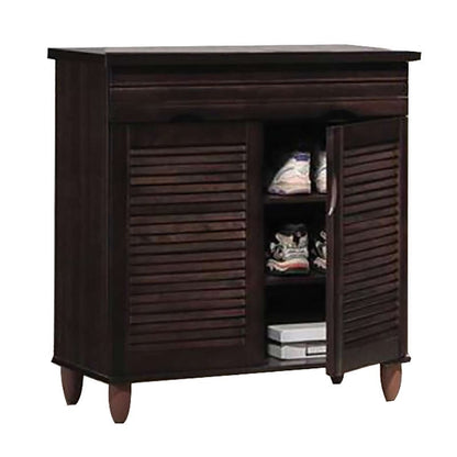 ΠΑΠΟΥΤΣΟΘΗΚΗ WENGE 2 ΠΟΡΤΕΣ 2 ΡΑΦΙΑ 78x38x83