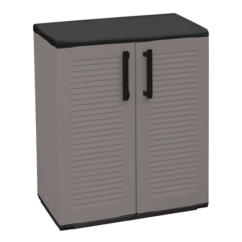 PLASTIC WARDROBE ITALY TWO-DOOR 1 SHELF 68x37x84