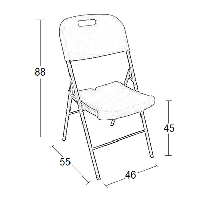 FANAL PLUS ΚΑΡΕΚΛΑ CATERING ΠΤΥΣΣΟΜΕΝΗ 46x55x45-88