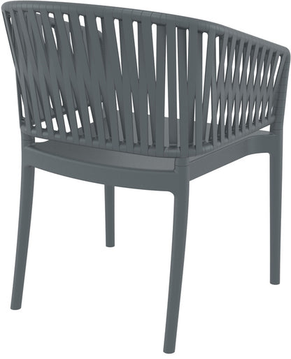 PORTOFINO DARK GREY ΠΟΛΥΘΡΟΝΑ ΠΟΛ/ΝΙΟΥ 58x58x80
