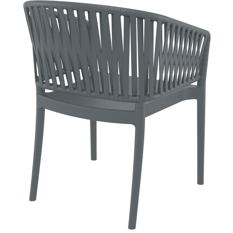 PORTOFINO DARK GREY ΠΟΛΥΘΡΟΝΑ ΠΟΛ/ΝΙΟΥ 58x58x80
