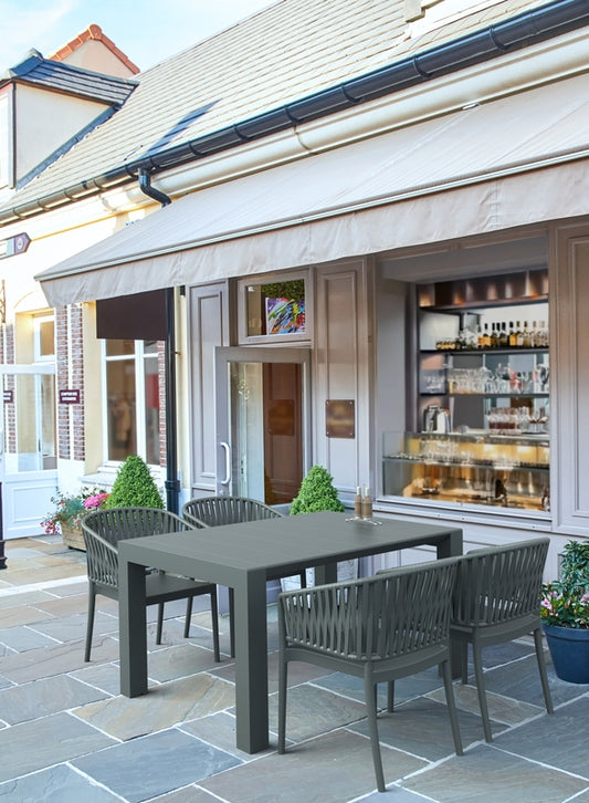 PORTOFINO DARK GREY ΠΟΛΥΘΡΟΝΑ ΠΟΛ/ΝΙΟΥ 58x58x80