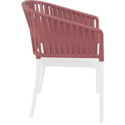 PORTOFINO WHITE/MARSALA ΠΟΛΥΘΡΟΝΑ ΠΟΛ/ΝΙΟΥ 58x58x80